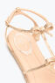 CATERINA NUDE FLATFORM SANDAL 10