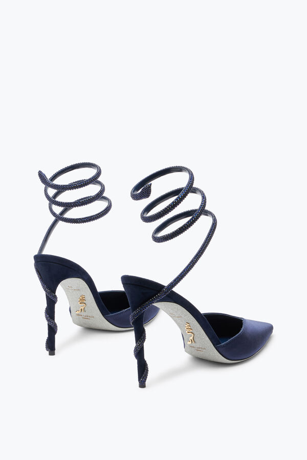 Margot Midnight Blue Pump 105