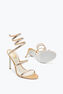 Cleo Champagne Sandal With Crystals 105
