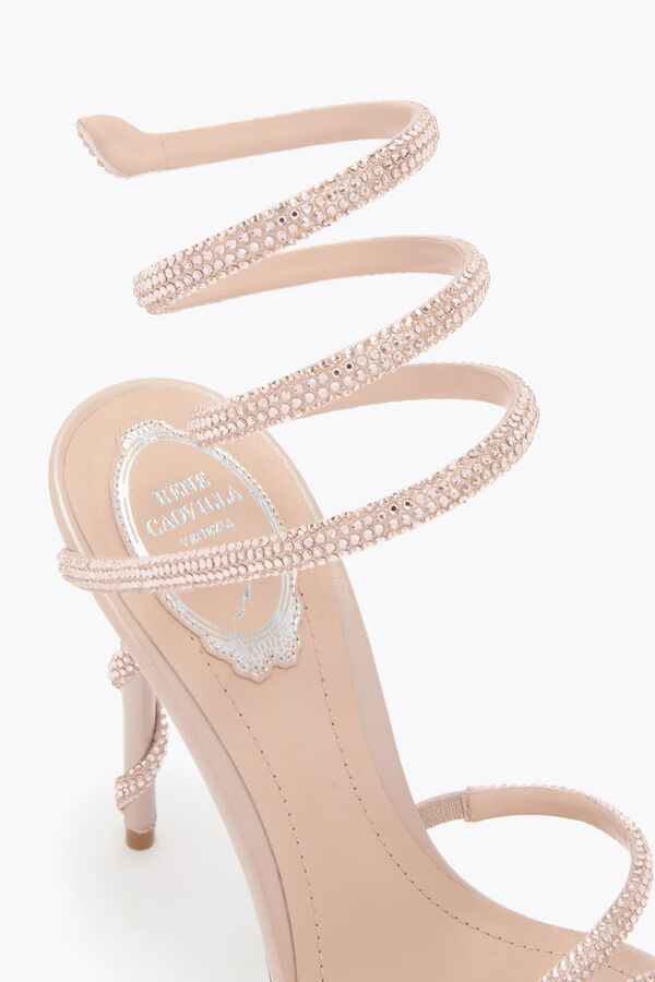 MARGOT NUDE PLATFORM SANDALE 120