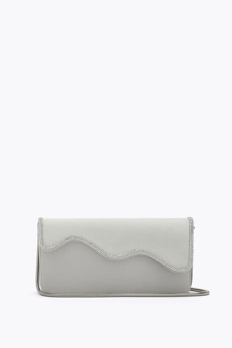 ONDA SILVER CLUTCH