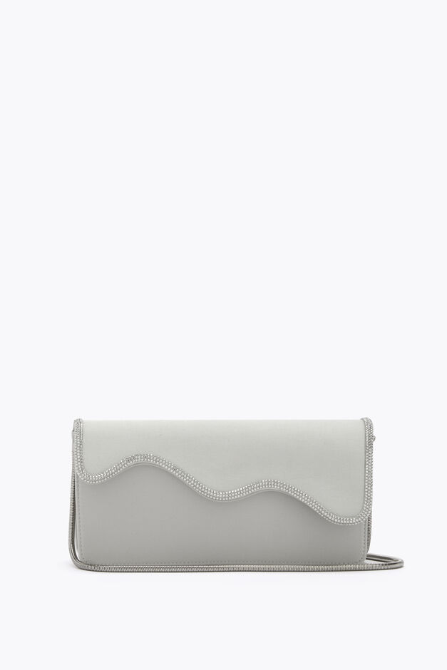 ONDA SILVER CLUTCH