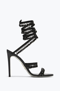 CHANDELIER BLACK SANDAL 105