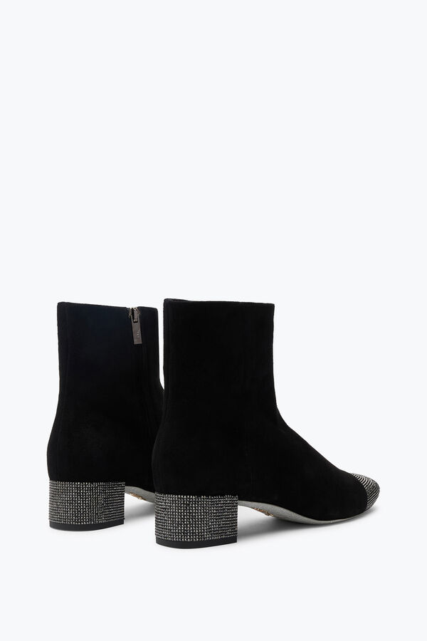 Bonnie Black Suede Bootie 40