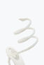 MARGOT SWAROVSKI WHITE SANDAL JEWEL