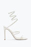 Elegant White Sandals Cleo