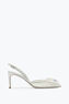 Slingback Bianche In Pizzo Frozen 75