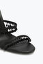 CHANDELIER BLACK SANDAL 105