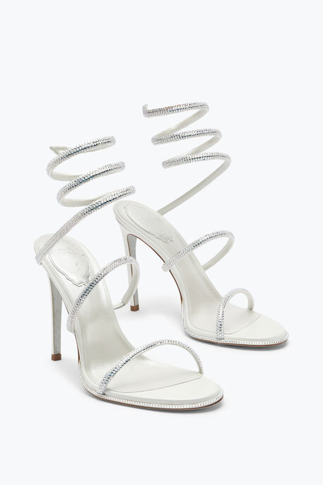 Cleo 105 Crystal Ivory Sandal Cleo 105 Crystal Ivory Sandal
