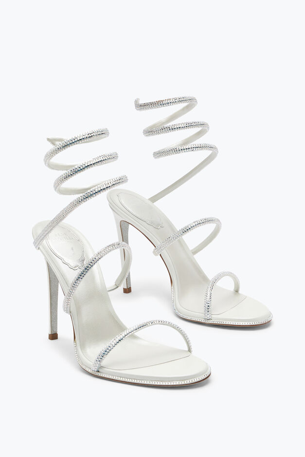 Cleo 105 Crystal Ivory Sandal Cleo 105 Crystal Ivory Sandal