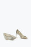 Zapato De Salón Cinderella Plateado 80