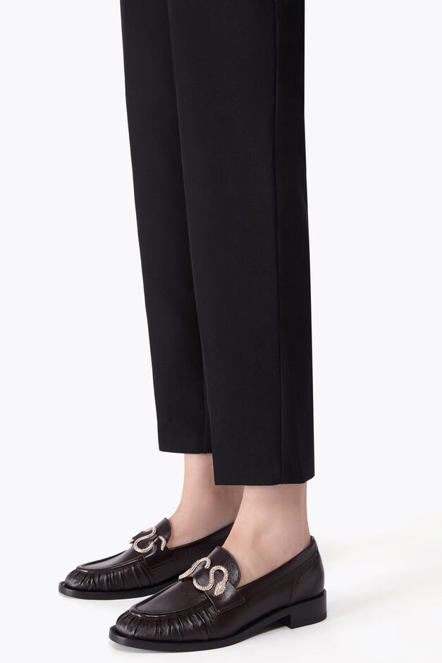 MORGANA DARK BROWN LOAFER 20