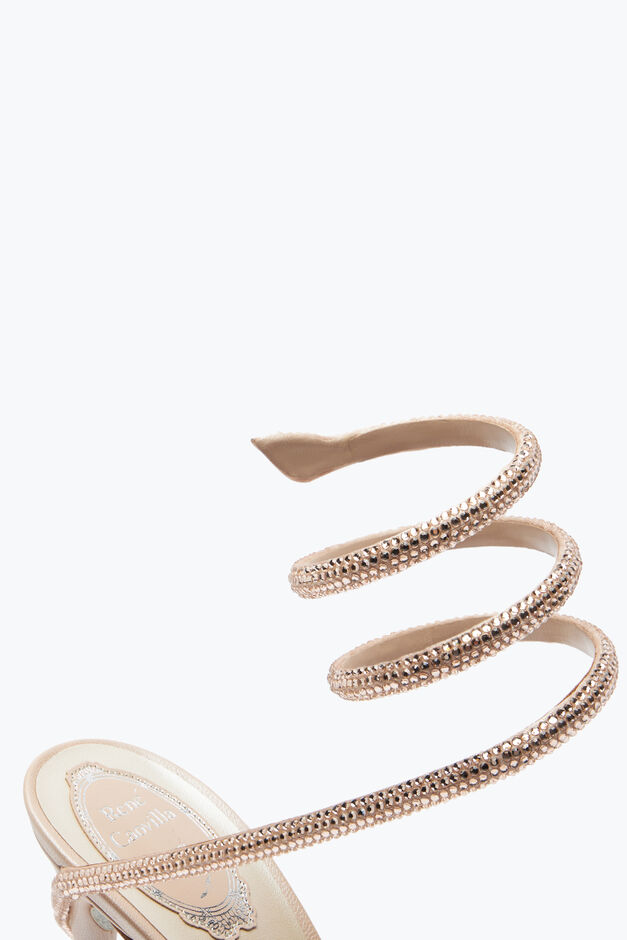 MARGOT CRYSTAL BEIGE PLATFORM SANDAL 130 MARGOT CRYSTAL BEIGE PLATFORM SANDAL 130