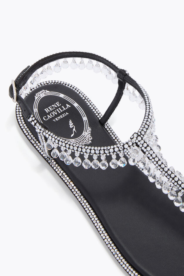 SANDALE CHANDELIER NOIR 10