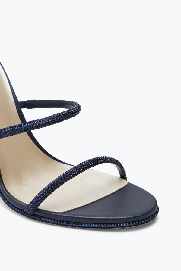 Cleo Crystal Midnight Blue Sandal 105