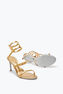 Juniper Metallic Gold Sandal 80