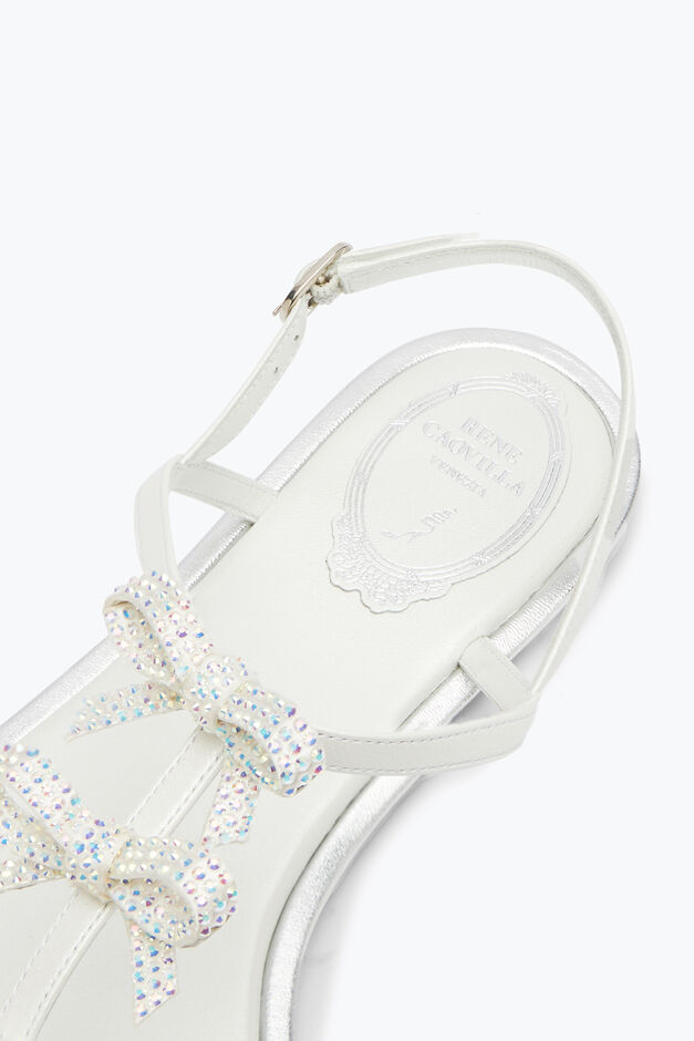 Caterina White Thong Sandal 10 Caterina White Thong Sandal 10