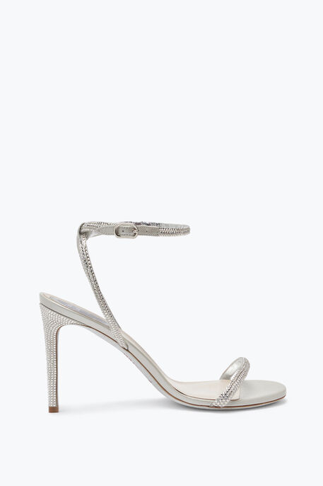 Ellabrita Crystal Silver Sandal 80 Ellabrita Crystal Silver Sandal 80