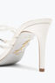 BRAID IVORY SLIDER SANDAL 80