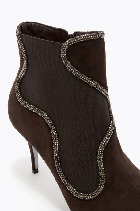 ONDA BROWN ANKLE BOOT 80