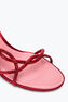 BRAID RED SANDAL 80