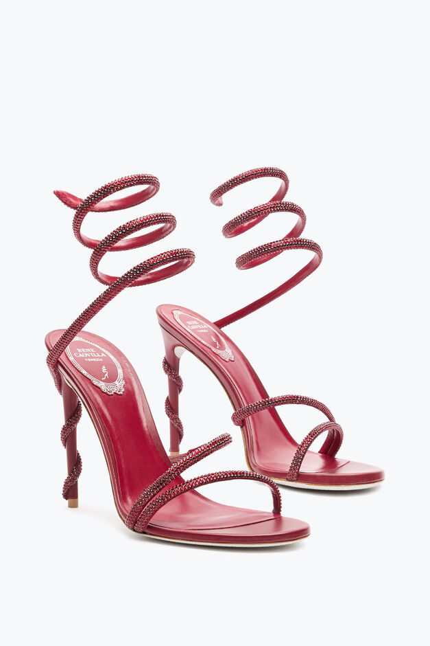 MARGOT BURGUNDY SANDAL 105 MARGOT BURGUNDY SANDAL 105