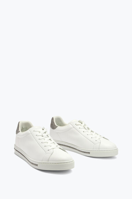 Xtra Crystal White Silver Sneakers 15 Xtra Crystal White Silver Sneakers 15