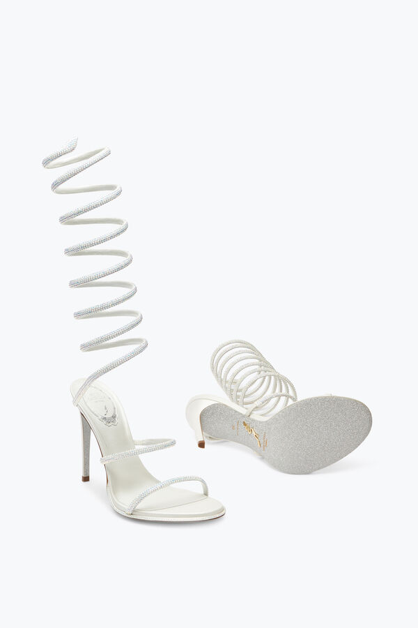Super Cleo White Sandal 105