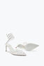 Escarpin Chandelier blanc 80