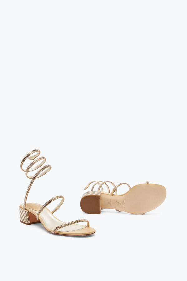 Sandalias Elegantes Beige Cleo