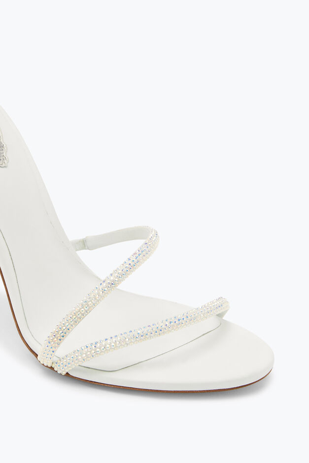 MARGOT SWAROVSKI WHITE SANDAL JEWEL MARGOT SWAROVSKI WHITE SANDAL JEWEL