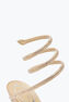 MARGOT CRYSTAL GOLD SANDAL 105
