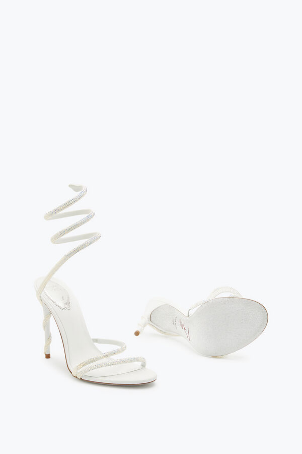 Margot Swarovski White Sandal Jewel