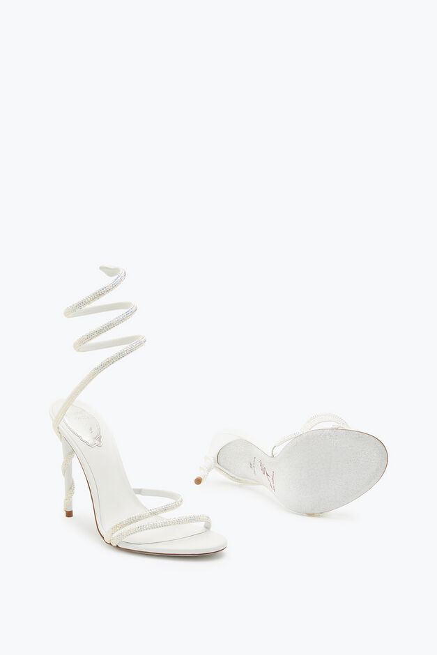 MARGOT SWAROVSKI WHITE SANDAL JEWEL MARGOT SWAROVSKI WHITE SANDAL JEWEL