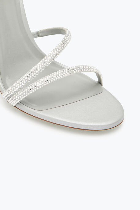 Margot Crystal Grey Sandal 105 Margot Crystal Grey Sandal 105
