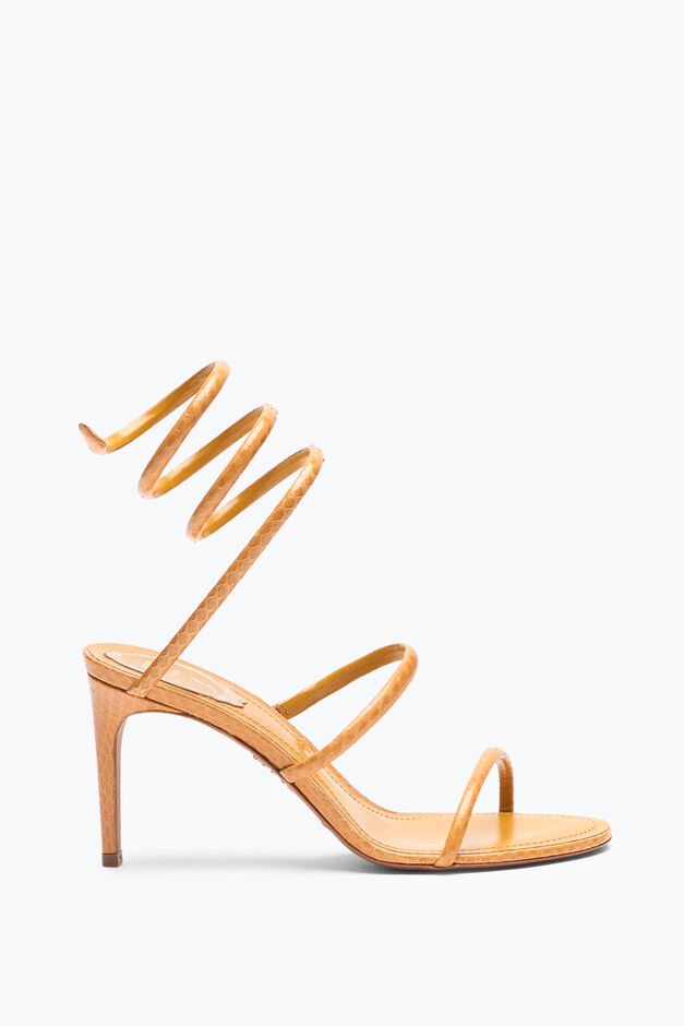 CLEO AMBER AYERS LEATHER SANDAL 80