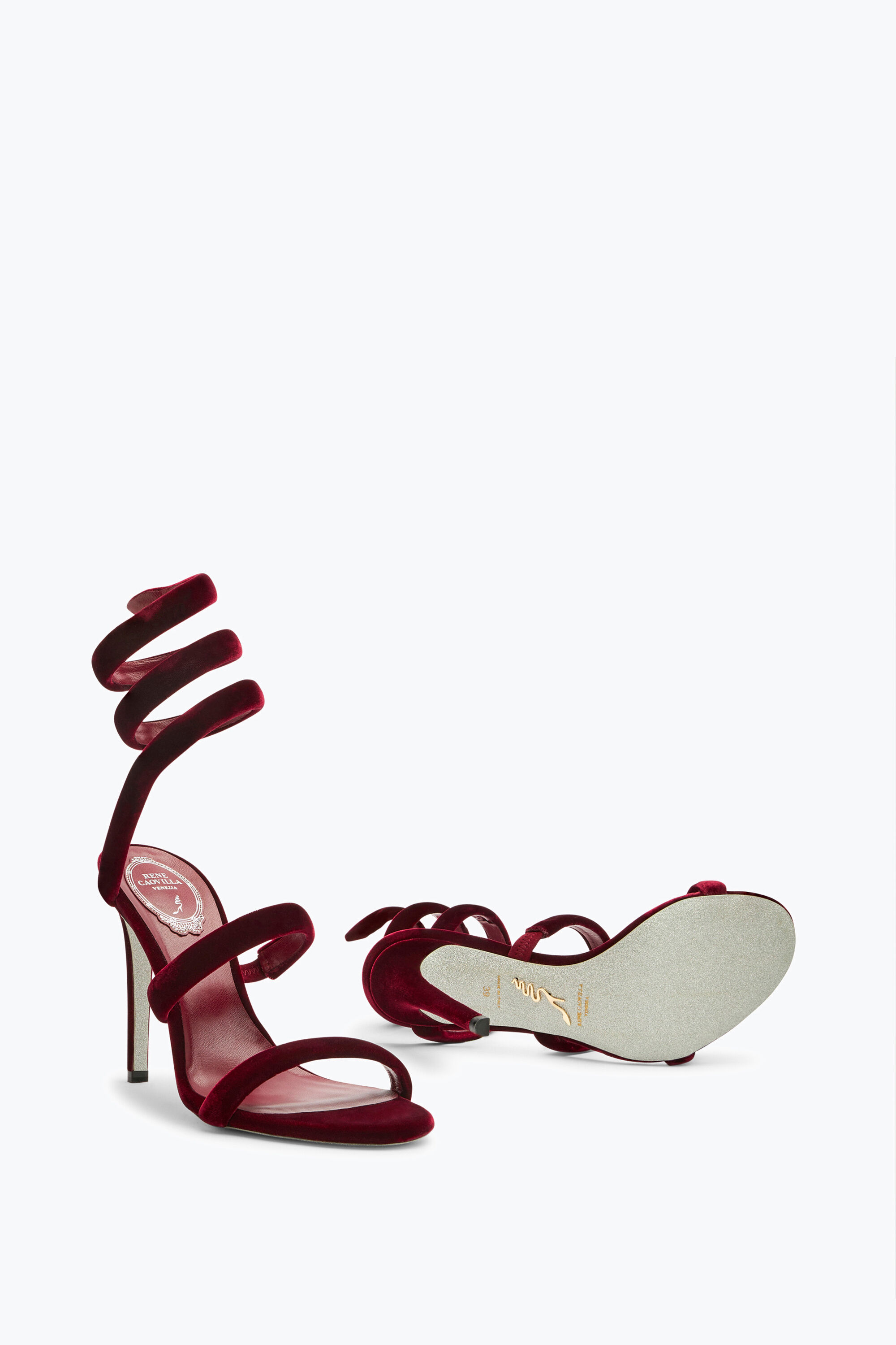 Ruby red sandals store