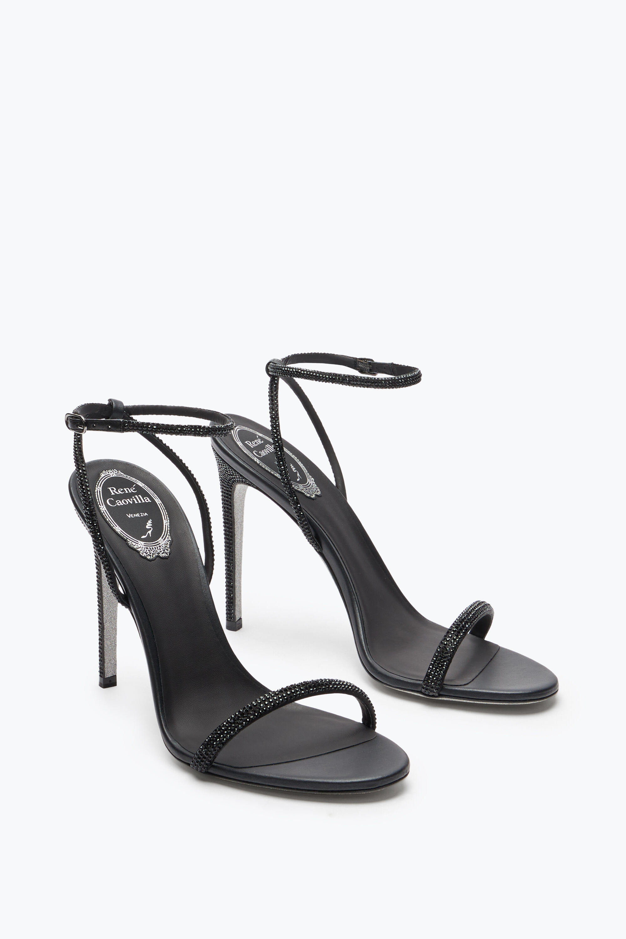 Talons aiguille noir shop