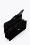 CLUTCH ONDA IN VELLUTO NERO
