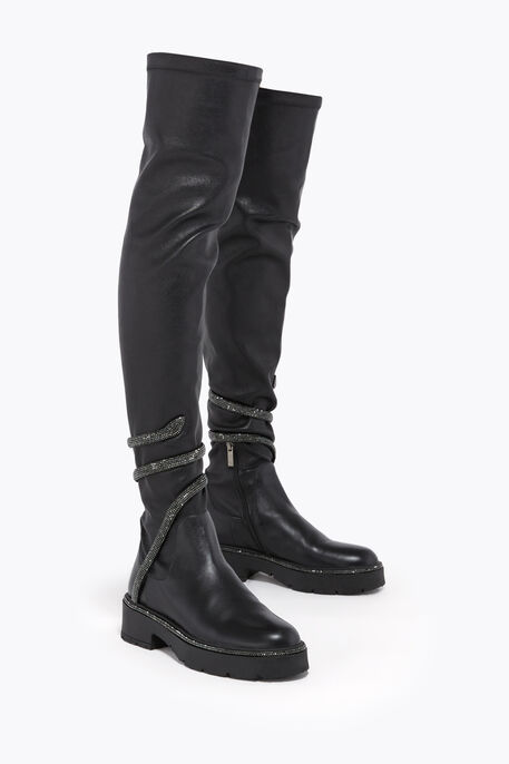 CLEO BLACK CUISSARD BOOT 50 CLEO BLACK CUISSARD BOOT 50