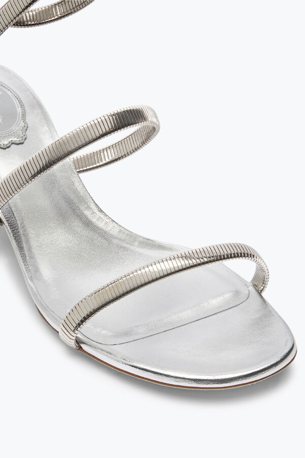 Juniper Metallic-Sandale 80 in Silber