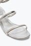 Juniper 金属银色涼鞋 80