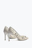 Cinderella Silberne Pumps 80