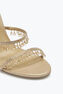 Chandelier Crystal Beige Sandal 105