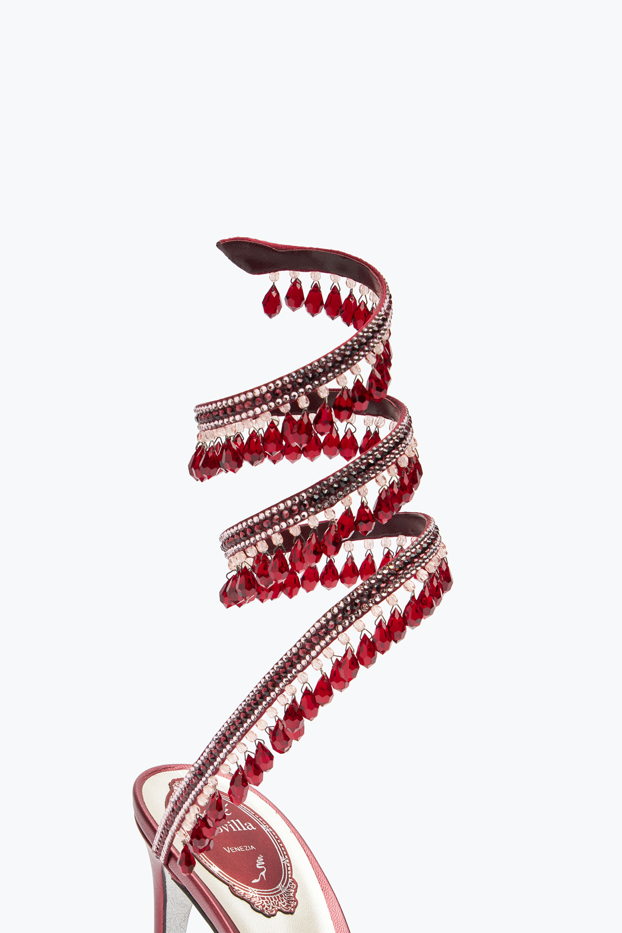 Rene caovilla red shoes sale