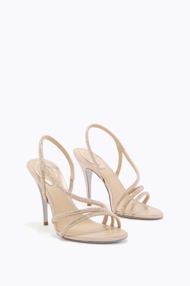 ERIN GOLD SANDAL 100