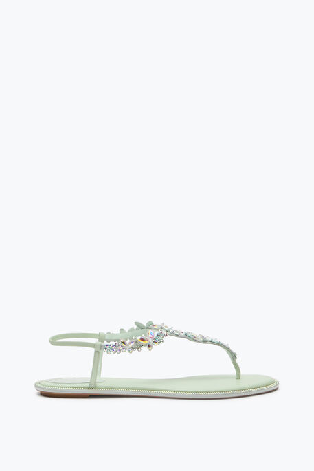 EDEN GREEN MINT THONG SANDAL 10 EDEN GREEN MINT THONG SANDAL 10