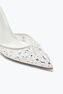 Chandelier White Pump 80