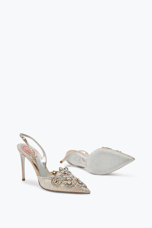 Slingback Bijou Gris Veneziana