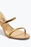 Juniper Metallic Gold Sandal 80